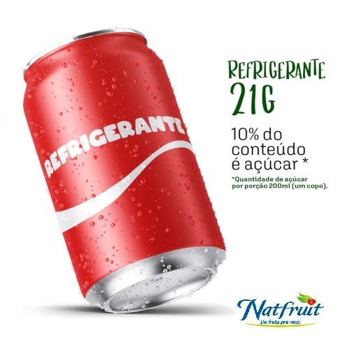 o açucar nas bebidas